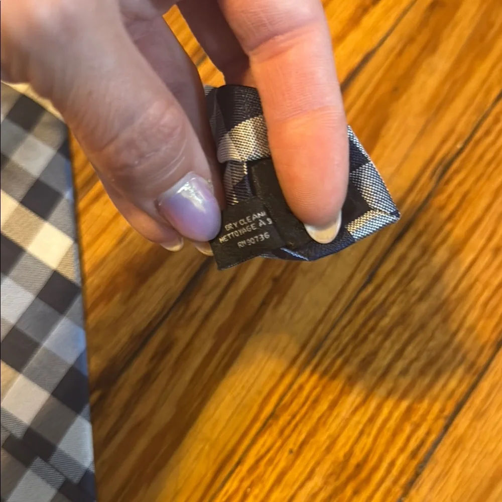 Ralph Lauren Youth Blue Checkered Tie